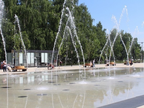 Светомузыкальный фонтан в Ижевске временно отключат
