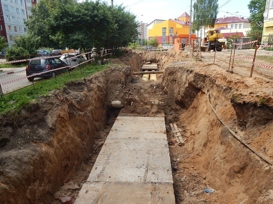 Вдоль по «киевской» в Смоленске идет благоустройство