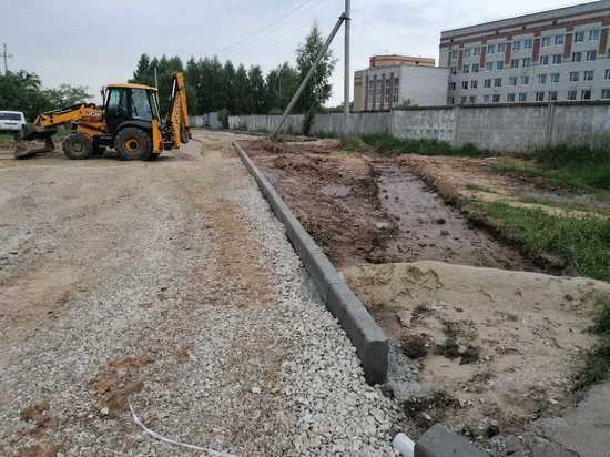 В Козьмодемьянске продолжается ремонт улиц