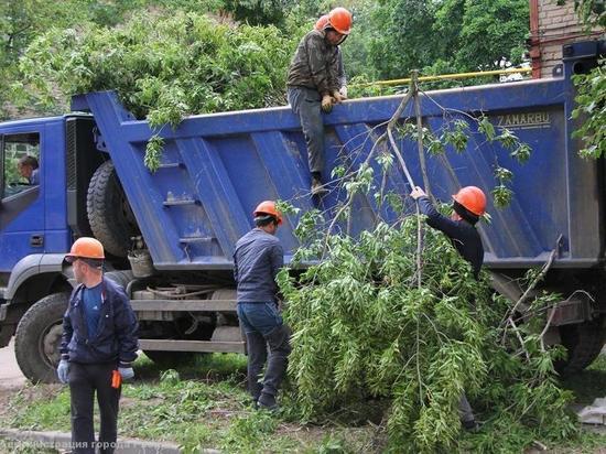 В Рязани заканчивают устранять последствия урагана