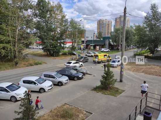 В Казани на «зебре» сбили 12-летнего велосипедиста