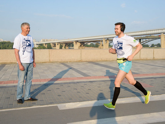 Сибиряк пробежал марафон к юбилею Олимпиады-80