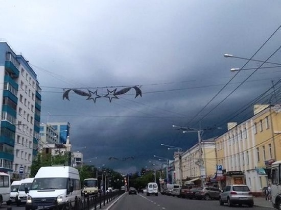 В Калужской области ожидается гроза