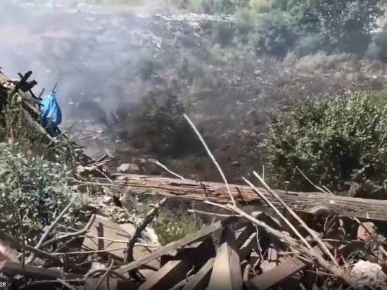 Прокуратура Ингушетии проверяет причины пожара на закрытом мусорном полигоне