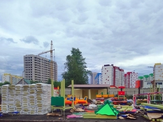 В Липецке продолжается строительство трёх детских садов