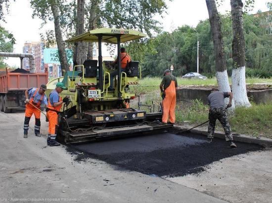 В Рязани отремонтировали более 1200 квадратных метров дорог