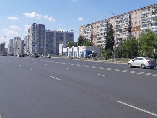 В Челябинске завершена часть дорожных работ в рамках нацпроекта
