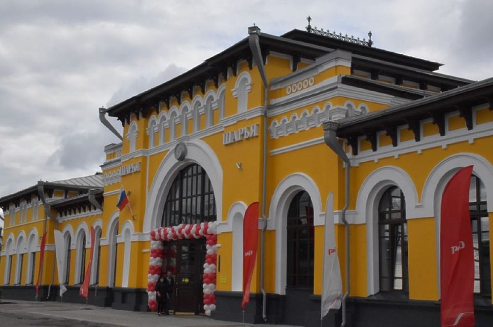 В Костромской области после реставрации открыли старинный вокзал