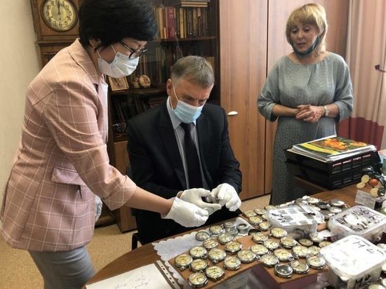 Музей часов в Ангарске получил новый подарок от мецената из Германии