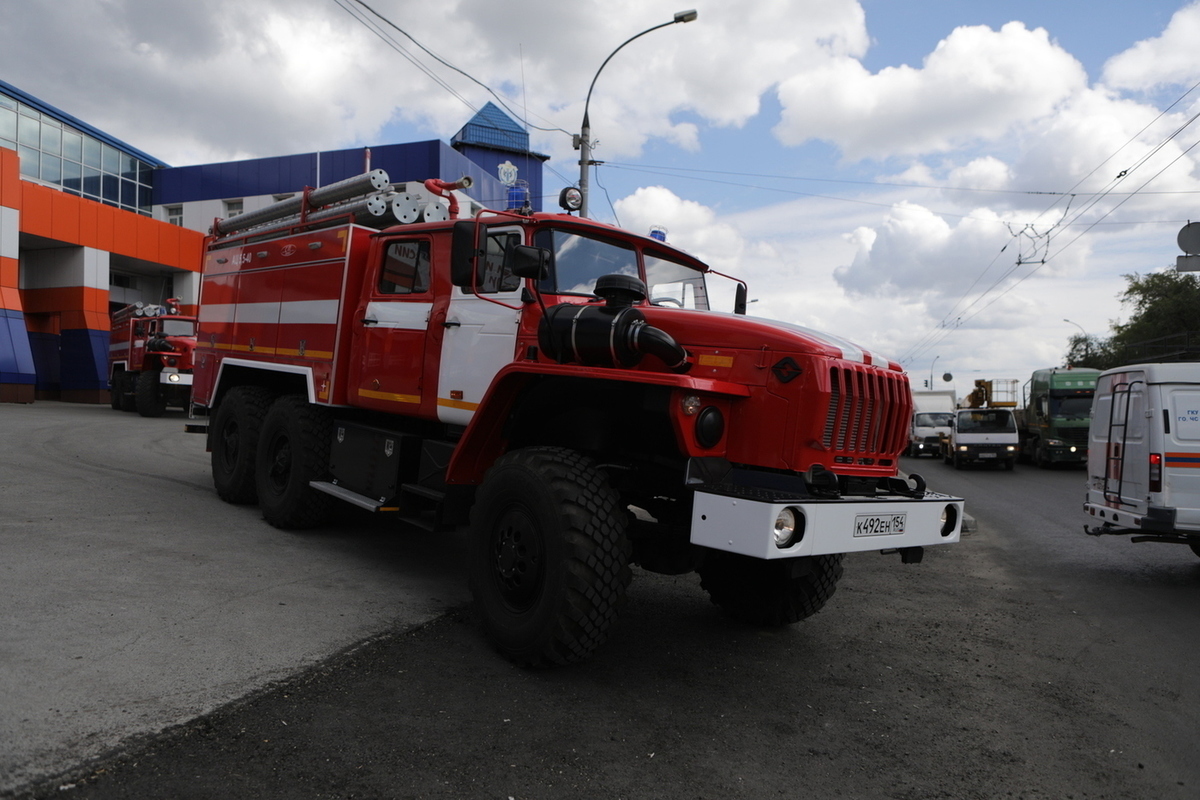 Урал пожарная машина вездеход