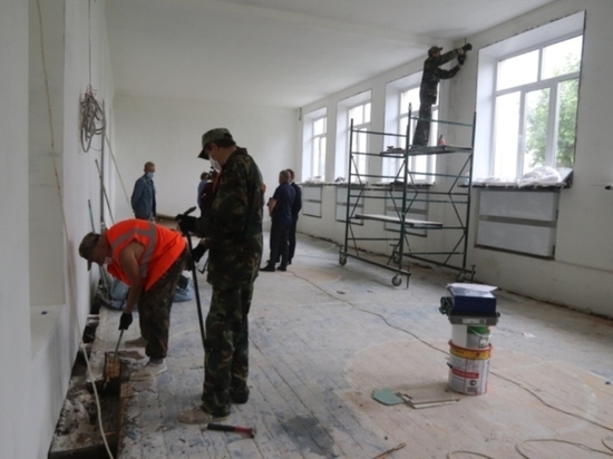 Ивановская молодежь должна быть спортивной: в школах областного центра полным ходом идет ремонт спортивных залов