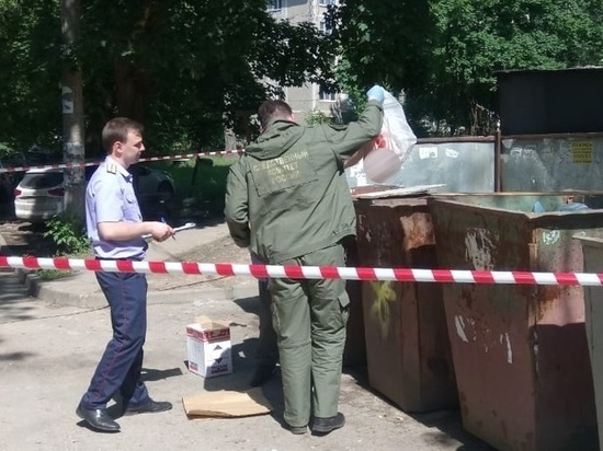 Найденный в Рязани в мусорном баке младенец родился мертвым