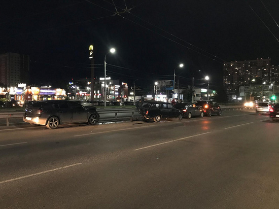 В Рязани пьяный водитель устроил ДТП с тремя автомобилями