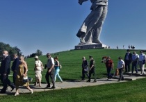 В Волгограде открыли стелу в память адыгейцев, защищавших Сталинград