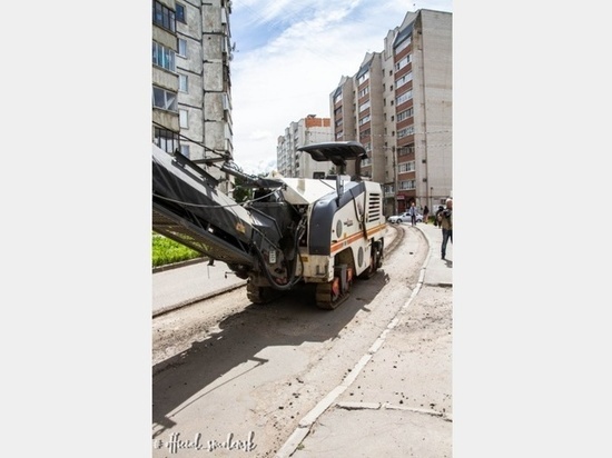 В Смоленске начали ремонтировать улицу Маршала Соколовского