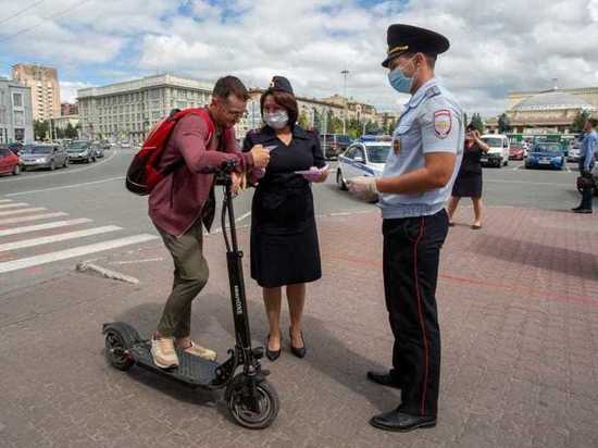 ГИБДД Новосибирска объяснила гироскутеры и моноколеса на тротуарах