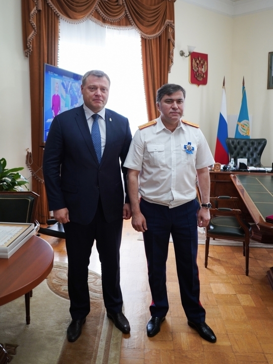 Игорь Бабушкин провел личную встречу с главой Следственного комитета Астраханской области Ибрагимом Могушковым