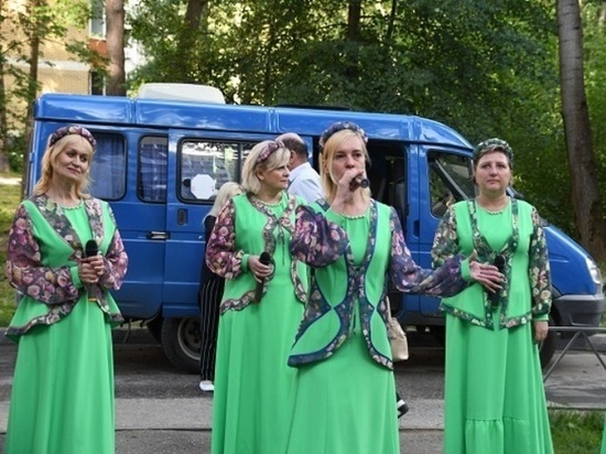 В посёлке Большевик в Серпухове начались Дни двора