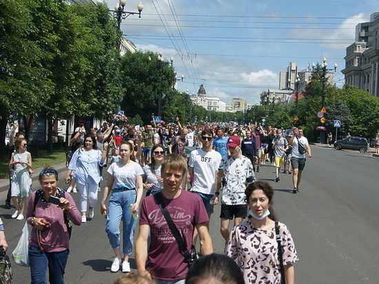Хабаровская мэрия опубликовала официальное число участников митинга