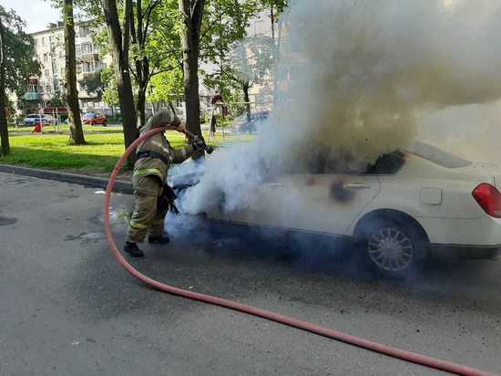 У жителя Обнинска сгорел только что купленный автомобиль