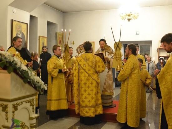 В Туве православные отметили День Крещения Руси