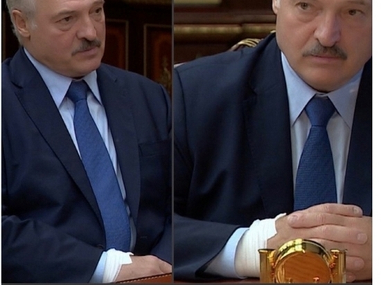 Лукашенко проводил совещание Совбеза с катетером в руке