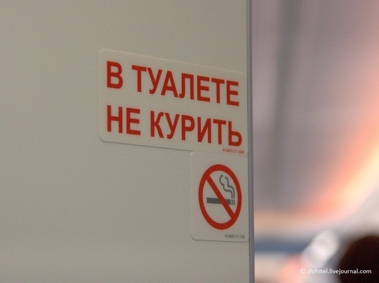 С самолета «Москва – Красноярск» в Абакане сняли курильщика - дебошира