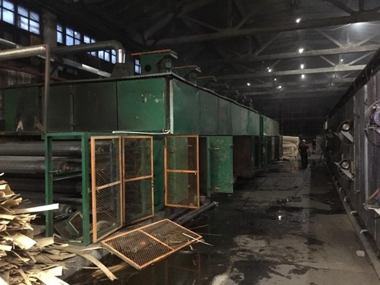 В Палехе, в производственном цеху, сгорела сушилка