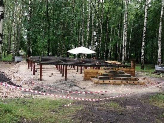 Сцена для концертов появится в парке им.Пушкина в Нижнем Новгороде