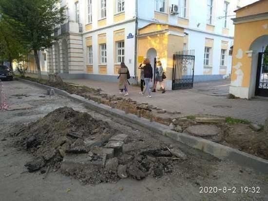 По трем улицам Калуги завершен дорожный ремонт