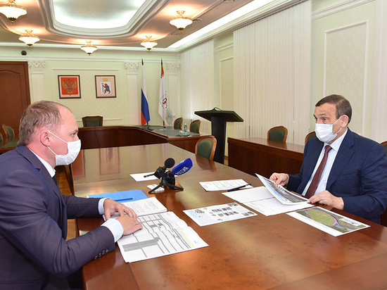 Глава Марий Эл обсудил развитие Козьмодемьянска с мэром города