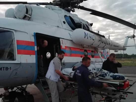 В Тверской области за выходные вертолеты санавиации несколько раз спасали жизни людей