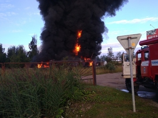 В Приволжске 3 августа, при возгорании нефтепродуктов, погиб мужчина