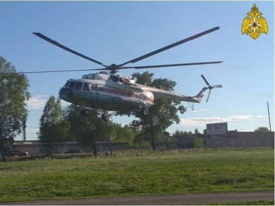 "Тяжелого" пациента доставили вертолетом в Тверь