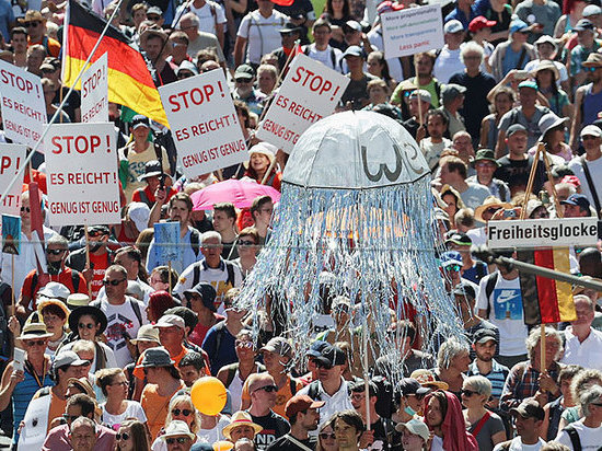 Германия: Очередная демонстрация против мер Corona в Берлине запланирована на 29 августа