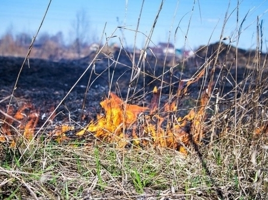 В Калмыкии сохраняется чрезвычайная пожароопасность