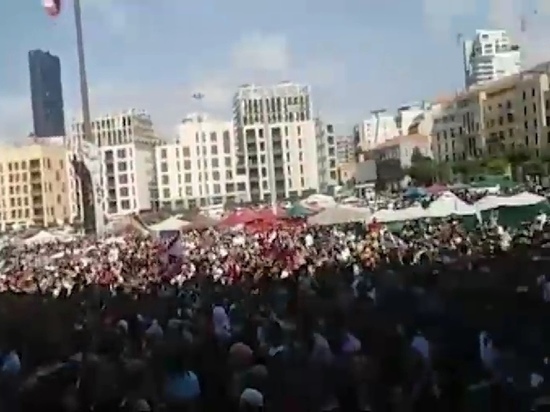 В центре Бейрута начались массовые беспорядки