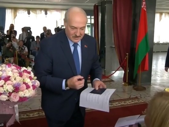 Лукашенко отдал свой голос на президентских выборах