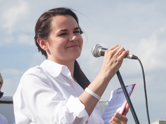 Стало известно, что Тихановская в Литве