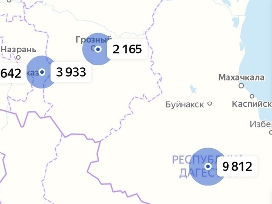 За сутки в регионах СКФО выявлено 215 новых случаев COVID-19