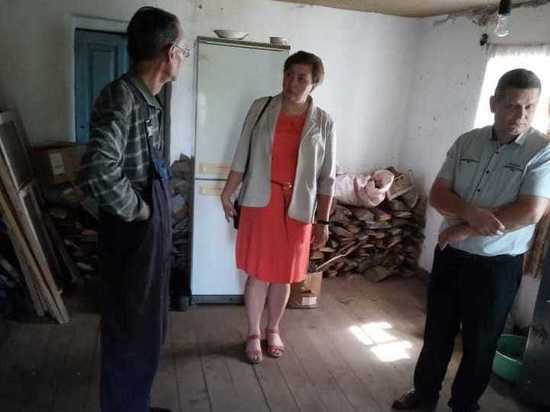 В Рязанской области помогают единственному жителю заброшенной деревни
