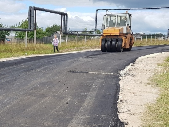 В Марий Эл идет ремонт дорог в населенных пунктах Сернурского района