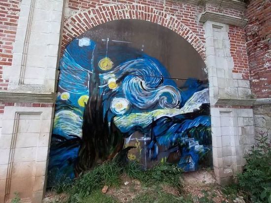 Смоленские "пачкатели" стен вдруг воспроизвели Ванг Гога