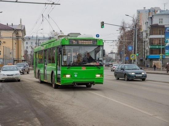 В Казани временно изменили схему движения троллейбуса №1