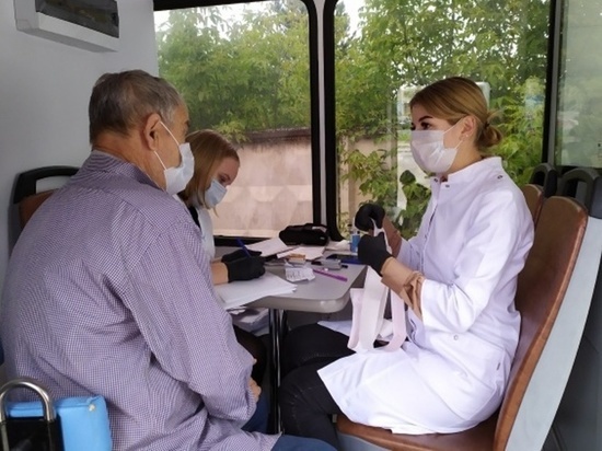 Акция «Поезд здоровья» стартовала в городе Волжске