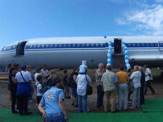 Музей авиации Забайкалья открылся в самолете Ту-154 в Чите