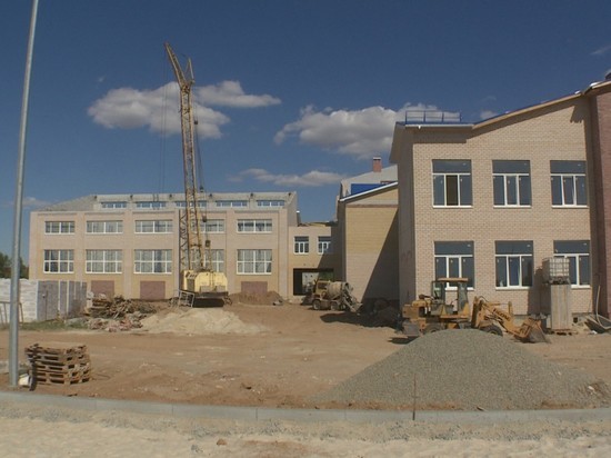 Строительство школы в калмыцком райцентре вошло в активную фазу