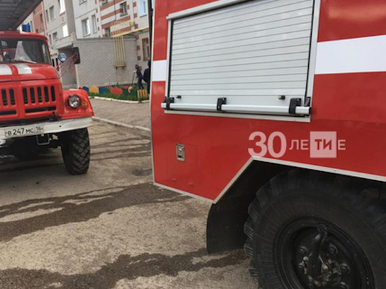 Двадцать человек спаслись из пожара в казанской пятиэтажке