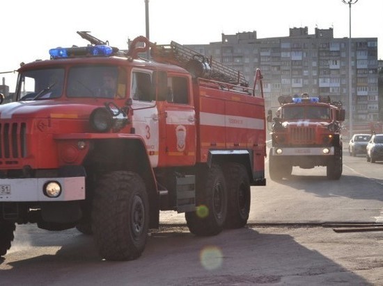 Пожар произошёл в квартире в Апатитах