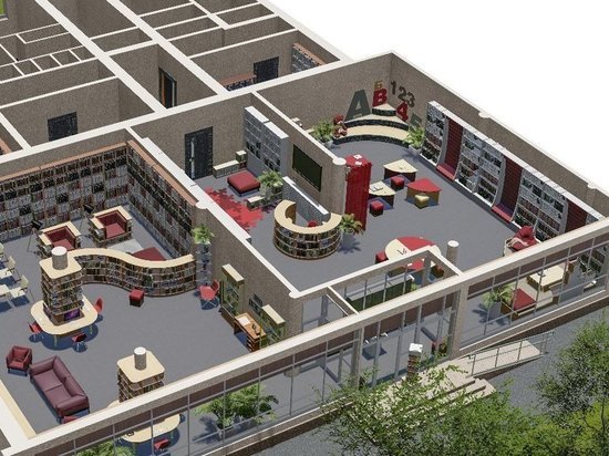 Модельную библиотеку строят в Ставрополе